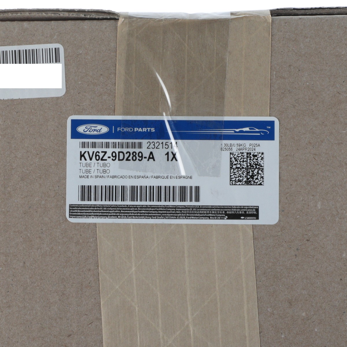 OEM NEW GENUINE Ford Transit Connect 2019-2023 Emissions Purge