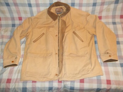 Vtg 1990's POLO SPORTSMAN TAN BEIGE CANVAS HUNTING WORK