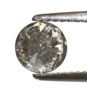 loose .95ct I3 J brilliant round diamond 6.34x3.76mm vintage estate antique — photo 6