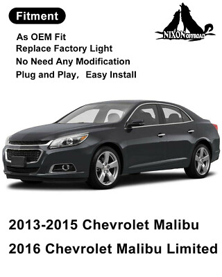 Bumpers & Parts For Chevrolet Malibu Spec-D Tuning Clear Lens Fog Lights H10 Bulbs Switch Included Compatible With 2013 2015 Chevy Malibu L R Pair Assembly Bumpers & Parts For Chevrolet Chevy II - View #8