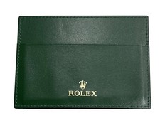 Authentic Rolex Card Papers Holder Guarantee Manual Worldwide Booklet Holder