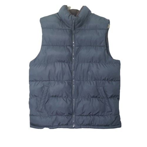 Old Navy Puffer Bubble Vest Mens Navy 