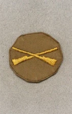 c.WWI Army Infantry Private First Class rank, French made (chevron 1256)