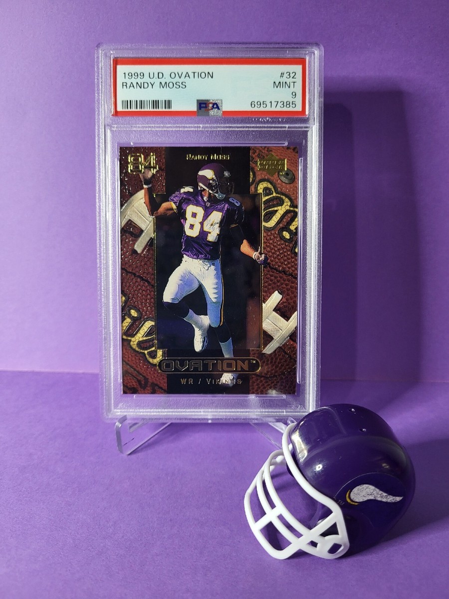 1999 Upper Deck Ovation Football Randy Moss #32 Minnesota Vikings