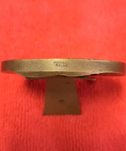 Beautiful Rare unusual Bronze medal,Amreyah CIMPOR GRUP. Egypt Pyramids... - Picture 4 of 6