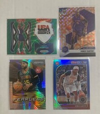 Vince Carter SP/Parallel LOT w/ HyperPrizm, Blue Prizm, Green Wave, USA (Read)