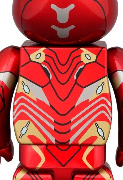 BE@RBRICK 100% & 400% IRON MAN MARK 50 THE INFINITY SAGA BE@RBRICK 100% & 400% IRON MAN MARK 50 THE INFINITY SAGA