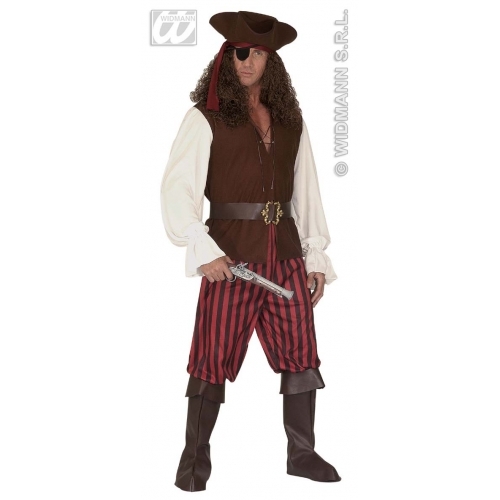 CARNEVALE COSTUME VESTITO IL PIRATA UOMO TAGLIA M | eBay