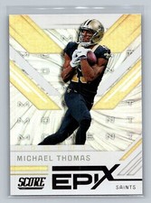 Michael Thomas 2019 Score #EM-5 New Orleans Saints Epix Moment Football Card