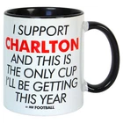 I SUPPORT CHARLTON MUG gift for fan FOOTBALL gift boxed
