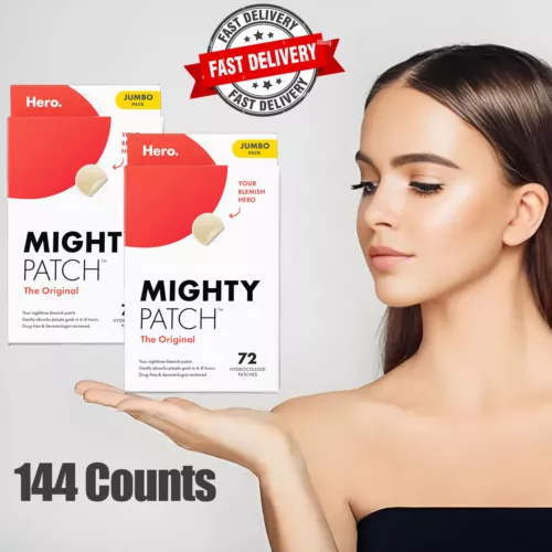(Set bestehend aus 1/2/3/4) Hero Cosmetics Mighty Patch Original - 72 ct für alle Hauttypen - Bild 2 von 18