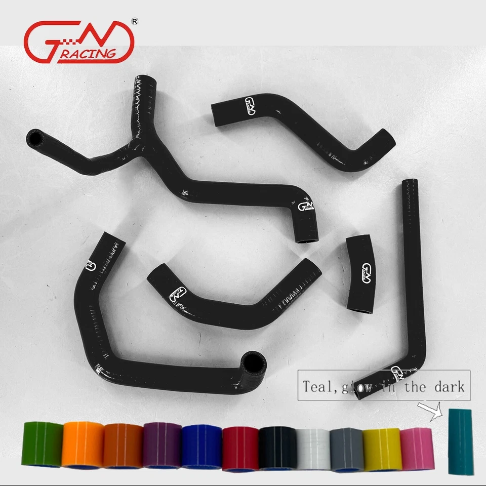 Kit de manguera de refrigerante de radiador de silicona Fit Kawasaki Ninja ZX10R ZX 10R 2011-2015 Foto 3 de 4