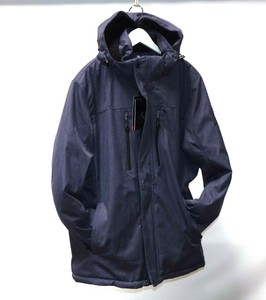 black structured coat