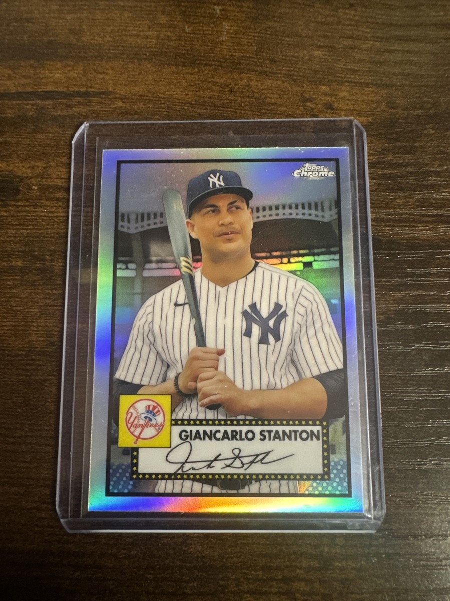 Giancarlo Stanton 2021 Topps Chrome #193 Yankees | eBay