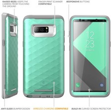 Clayco for Samsung Galaxy Note8, Tri-Layer Shockproof Case Screen Cover