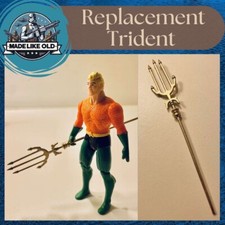 Vintage Kenner DC Super Powers Aquaman Trident 1984 Repro Part 1985 1986