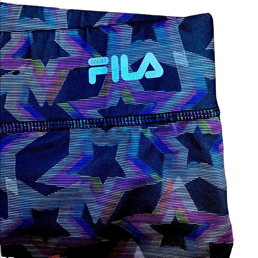 Leggings Fila Sport Running Stampa Stella Fantasia Taglia S