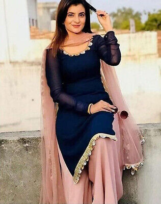 Indian Designer Salwar Kameez material wear Bollywood Party Suit Pakistani dress
