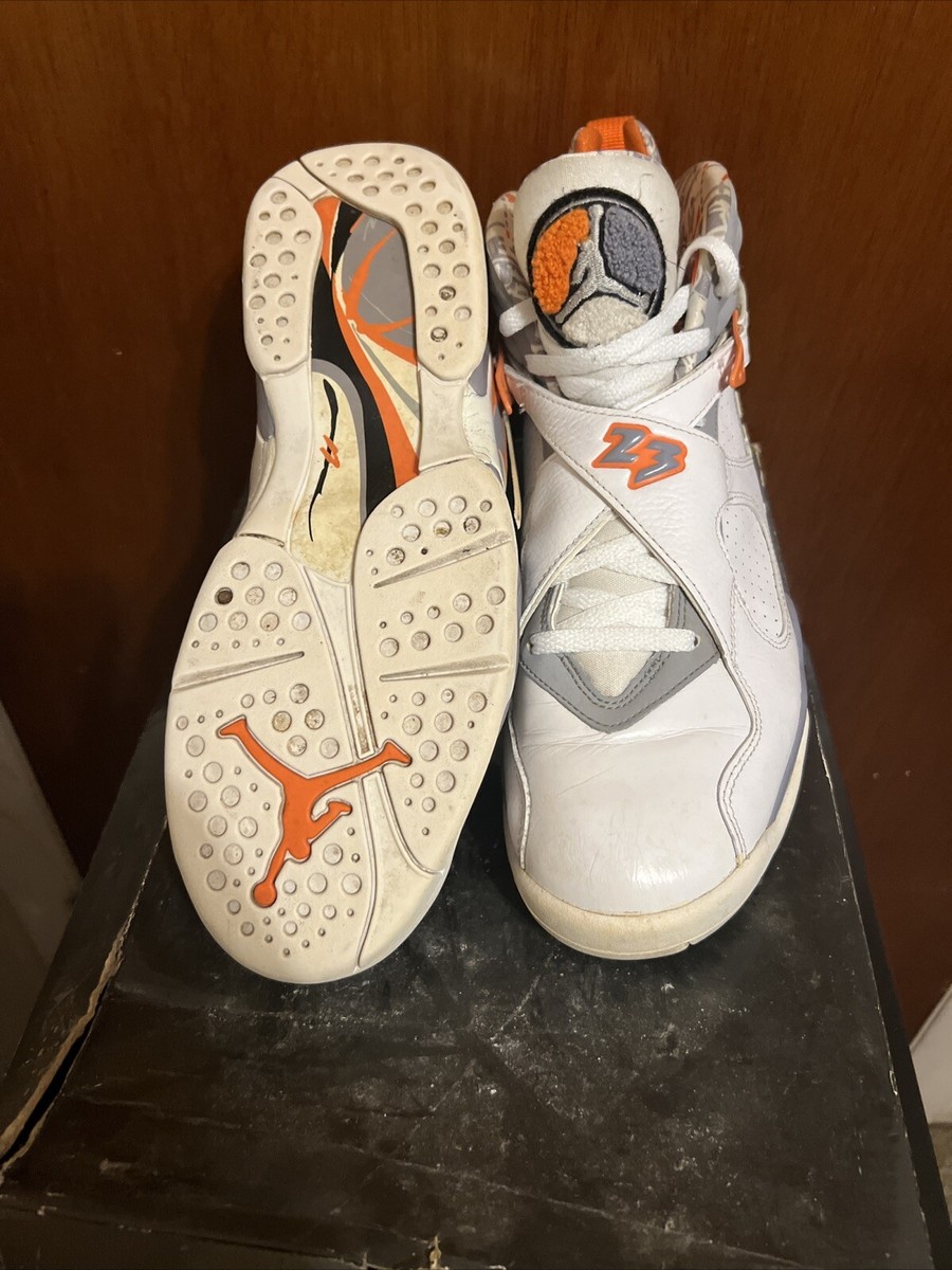 Size 9.5 - Air Jordan 8 Retro Orange Blaze | eBay display picture 3