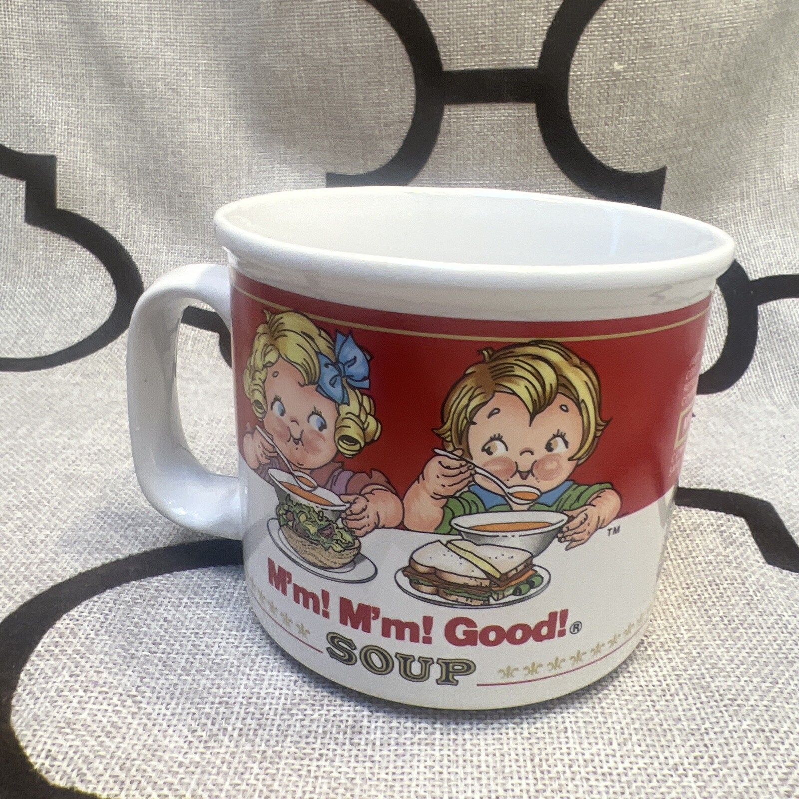 Vintage 1993 Campbells Soup Mug, M'm M'm Good!, 14 fl. oz Westwood eBay