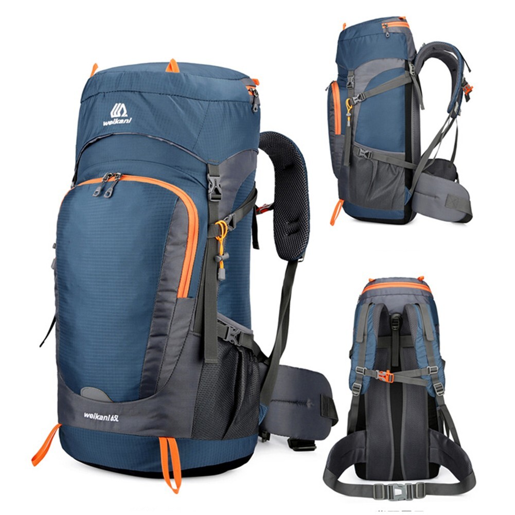 65L Hiking Backpack Outdoor Sport Travel Daypack For Camping Trekking Touring-image