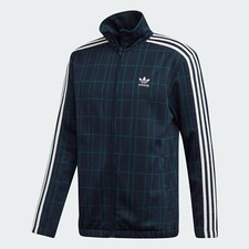 Adidas Originals Tartan Track Jacket Collegiate Navy/White/Multicolor BNWT