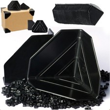 80 Pack Shipping Box Corner Protectors Plastic Packaging Edge Protectors,Plastic