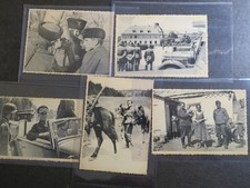 LOT 5 GERMAN MILITARY PHOTOS MARSHAL CAMPAIGN HORSES RUSSIA WW2 1939-1945