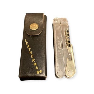 Leatherman Flair Stainless Multi-Tool Knife Corkscrew Rare Collectible Nov 1999