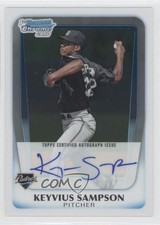2011 Bowman Chrome Prospects Auto Keyvius Sampson #BCP182 Auto 0f8