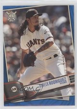 2019 Topps Big League Blue Dereck Rodriguez #226 0q3