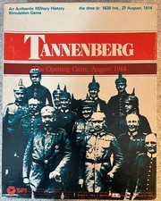 Tannenberg, the Opening Guns COMPLETE, UNPUNCHED OPEN BOX board game