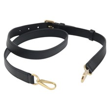 LOUIS VUITTON Adjustable Epi Shoulder Strap 31.9""-35.8"" Black LV Auth mr1929