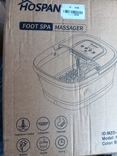 HOSPAN Collapsible Foot Spa Electric Rotary Massage NIB Free Shipping Y1