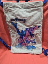 Genuine Walt Disney World 2017 Fantasmic Mickey Mouse Athletic Cinch Bag 