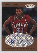 1999 Sage Auto Bronze /515 Shawn Marion #A34 Auto 0o9
