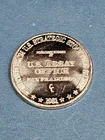 Vintage 1981 One Troy Ounce 999 Fine Silver US Assey Office Silver Trade Unit