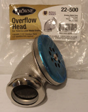 Krowne 22-500 - Overflow Head, 1-1/4 Slip-Joi...