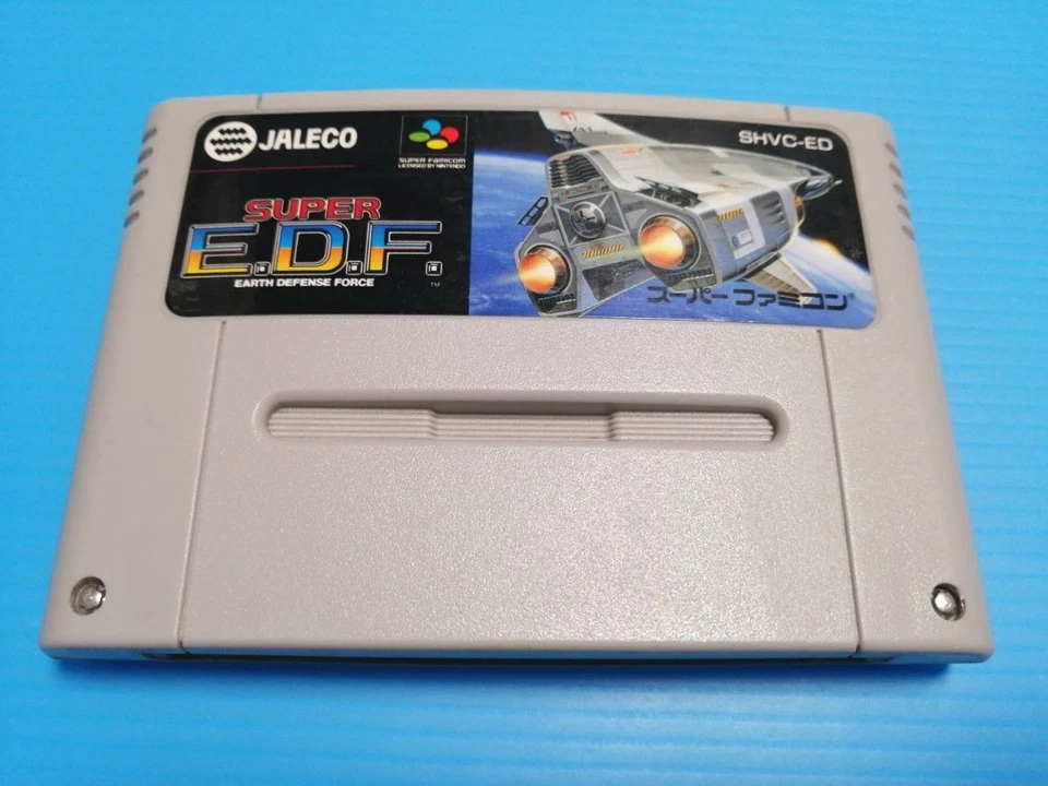 Lot 3 Super EDF R Type Area 88 Super Famicom Good Used Game Cartridge NTSC-J JP - Image 2 of 4