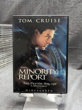 Minority Report DVD 2002 Widescreen Steven Spielberg Tom Cruise Sci-Fi Thriller