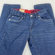 Levi's Boys 8 Blue 511 Slim Flex Stretch Jeans New Adjustable Waistband NEW