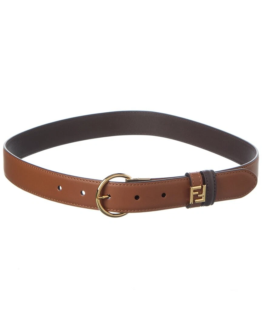 Fendi Forever Tan Brown Wide Leather Belt Size 85cm/34in (Medium) NWT Fendi Wide Belts for Women for sale | eBay main image 4
