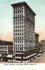 Dayton Ohio Oh United Brethren Publishing House Building Vintage Postcard Dayton Ohio Oh United Brethren Publishing House Building Vintage Postcard