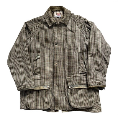 #ad Vintage Beaver of Bolton Mens Coat Size 44 Wool Tweed Hunting Shooting Country GBP 35.00