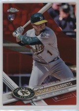 2017 Chrome Update Target Exclusive Red Refractor 6/25 Franklin Barreto 12jy