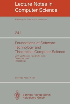 Foundations of Software Technology and Theoretical Computer Science Kesav V. Nor