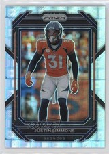 2022 Panini Prizm Pandora Prizm 119/400 Justin Simmons #91 12tf