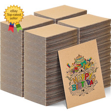 400 Pcs 5 X 7 Inch Corrugated Cardboard Sheets for Mailers 2 Mm Thickness Flat P
