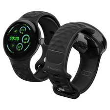 For Pixel Watch 4 / 3 45mm  Spigen Parallax Hexagonal Modern Style Band