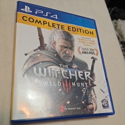 The Witcher 3 Wild Hunt Complete Edition Sony PlayStation 4 PS4 CIB